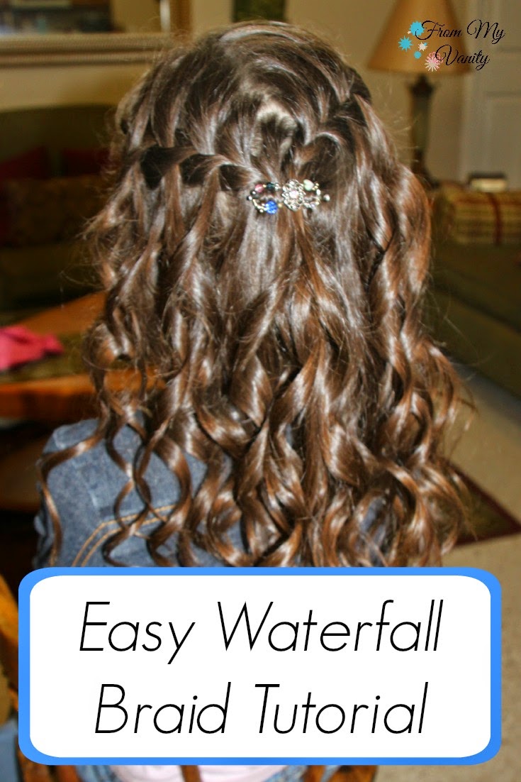 Hairstyling with NuMe - Waterfall Braid! - From My Vanity