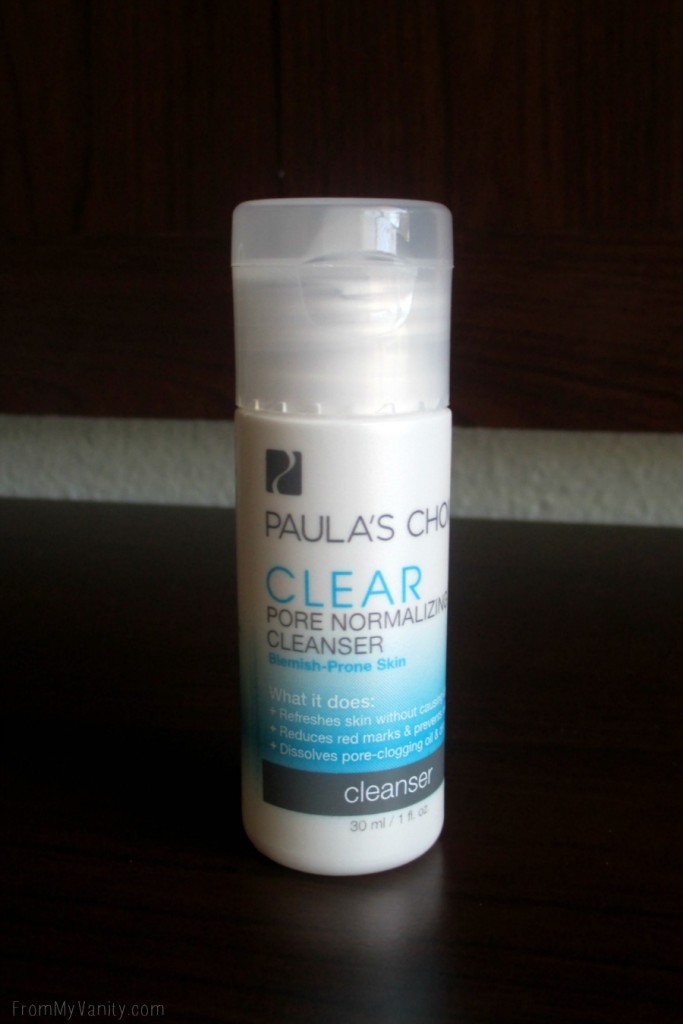 This Paula's Choice CLEAR cleanser is really gentle!