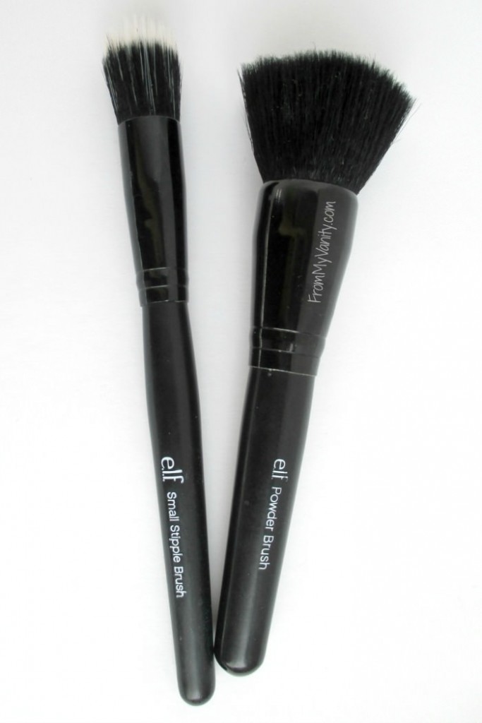 ELF brushes are affordable and many are really good -- especially these two!
