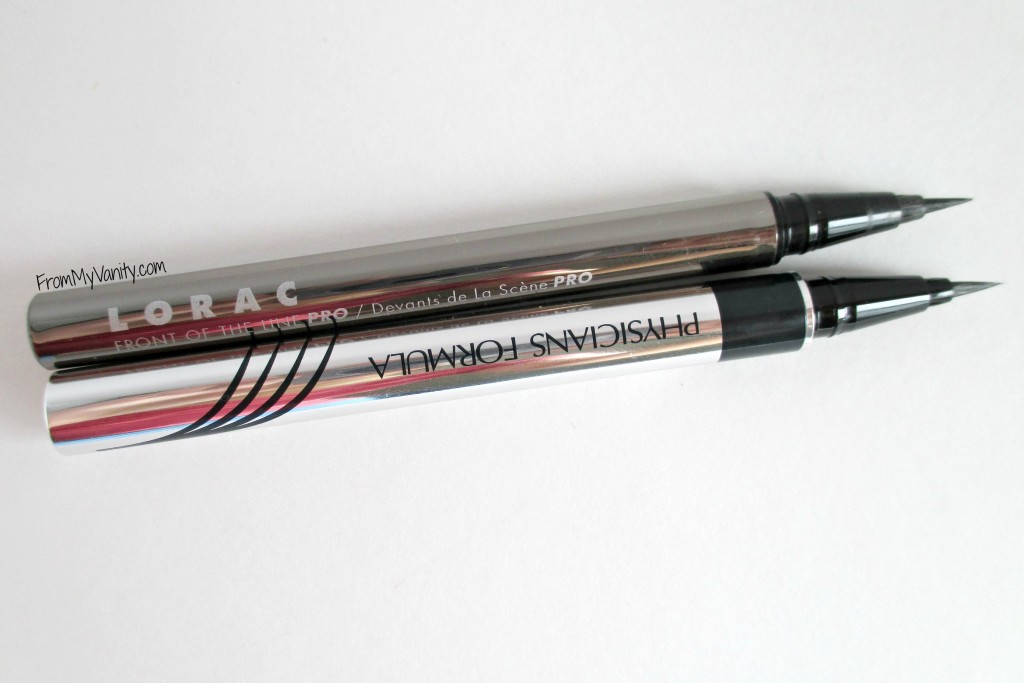 Are They a Dupe or Dud // Lorac VS Physicians Formula // Liquid Eyeliners // From My Vanity