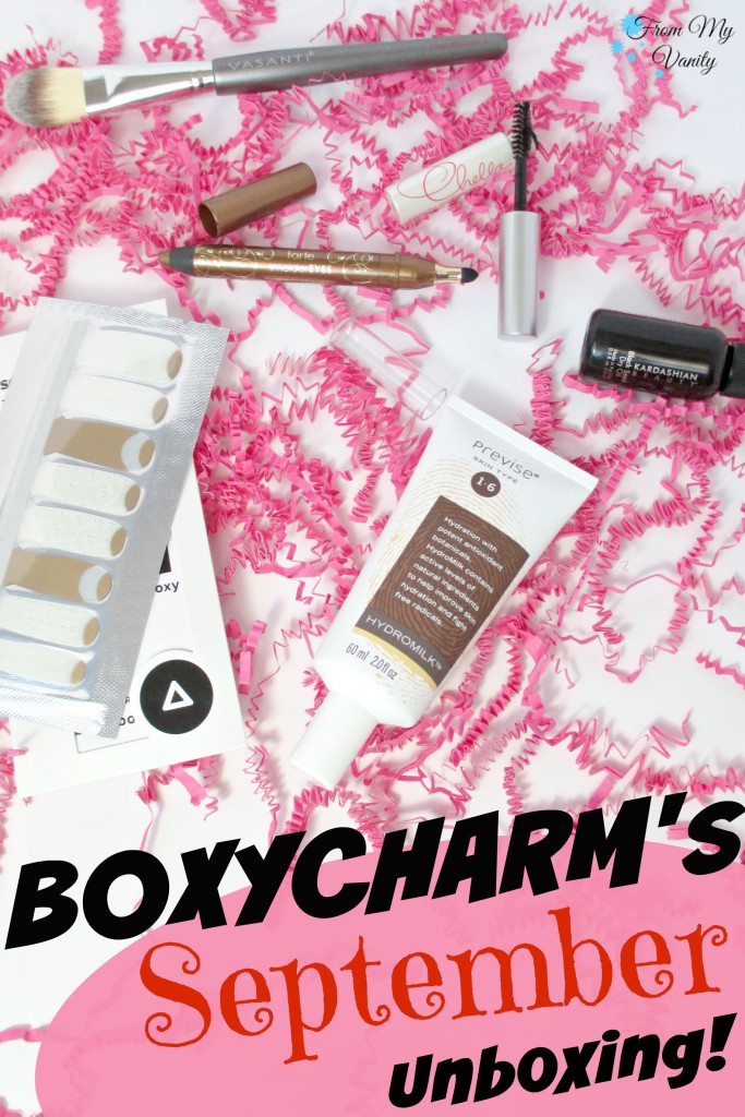 BoxyCharm's September Unboxing // Pin It! // From My Vanity