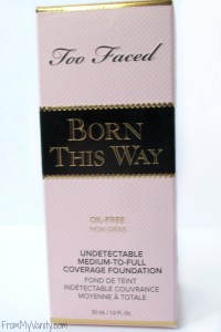 Too Faced Born This Way Foundation // Box // FromMyVanity.com