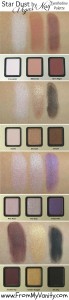 Too Faced Star Dust Vegas Nay // Palette Swatches // FromMyVanity.com