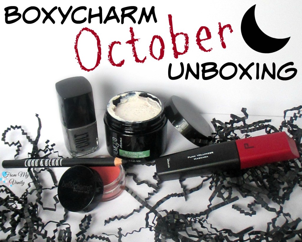 BoxyCharm's October Unboxing & Mini Reviews // #BoxyCharm FromMyVanity.com