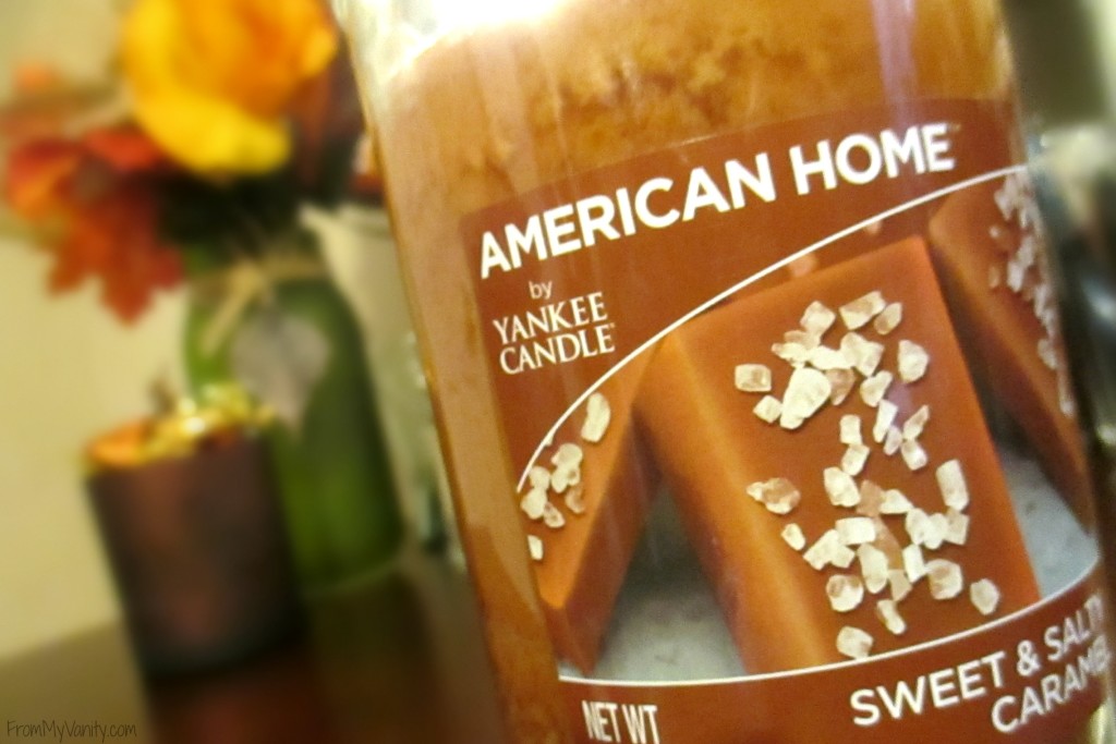 Decorate Your Vanity for Fall // Fall Inspired American Home by Yankee Candle // #LoveAmericanHome #CollectiveBias #ad // FromMyVanity.com