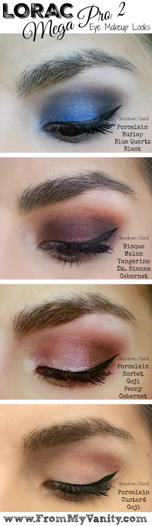 LORAC Mega Pro 2 Eyeshadow Palette // Review, Swatches, & Eye Looks // Eye Makeup Looks // #LORACCosmetics #MegaPro2 FromMyVanity.com
