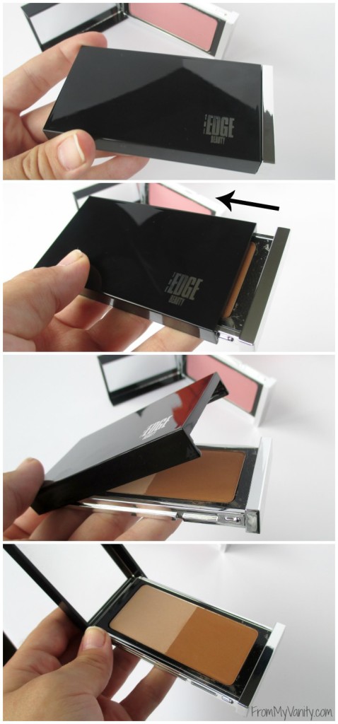One Brand Tutorial & Review // The EDGE Beauty // Blush & Bronzer Duo Packaging // #edgebeauty #packaging #ladykaty92 FromMyVanity.com