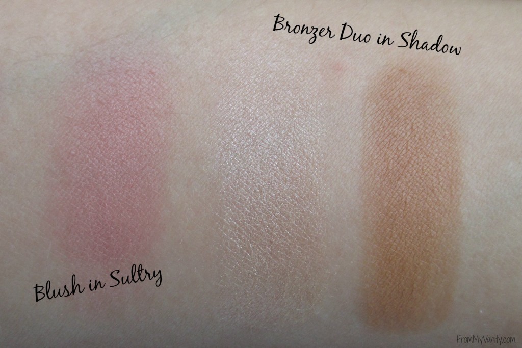 One Brand Tutorial & Review // The EDGE Beauty // blush & bronzer swatches // #edgebeauty #swatches #ladykaty92 FromMyVanity.com