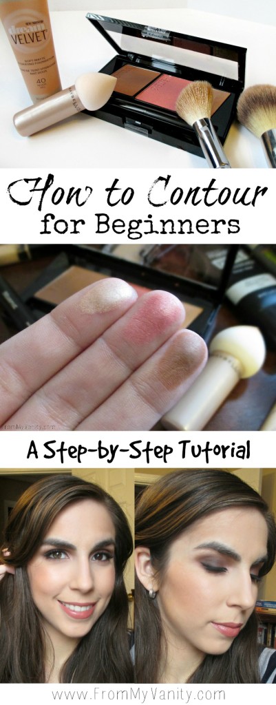 How to Contour for Beginners // Step-by-Step Tutorial // featuring Maybelline Contour Palette // #MNYLooksToLove #LadyKaty92 // FromMyVanity.com