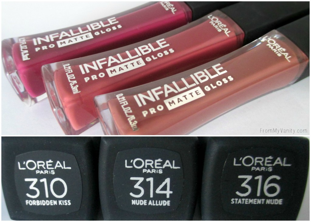 New at the Drugstore: Burts Bees, Physicians Formula, Milani, & Loreal // Mini review of Infallible Pro-Matte Gloss // FromMyVanity.com