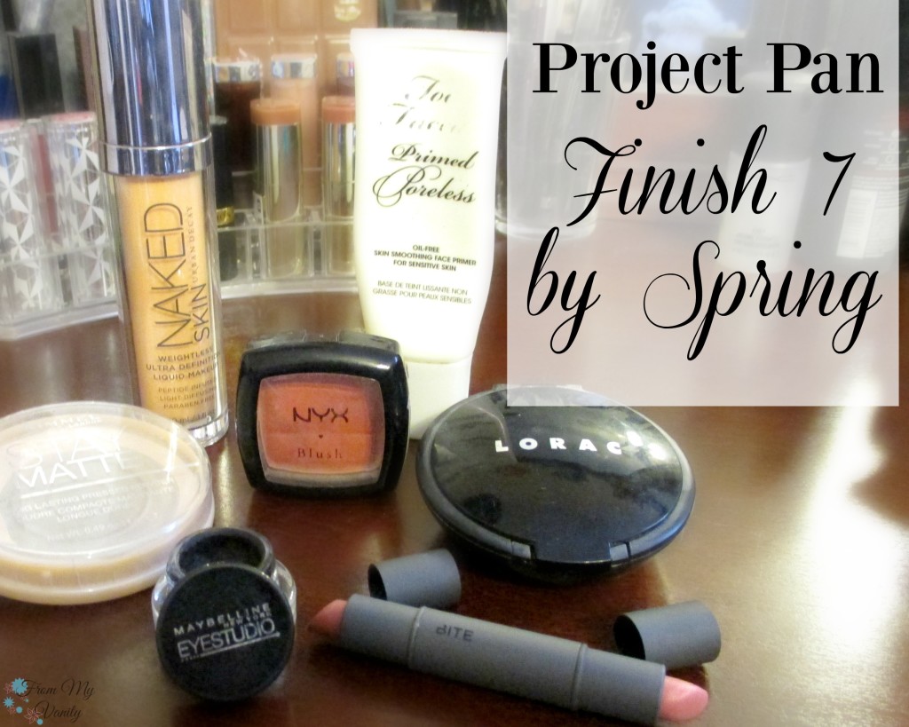Project Pan: Finish 7 by Spring // #Panning #ProjectPan FromMyVanity.com