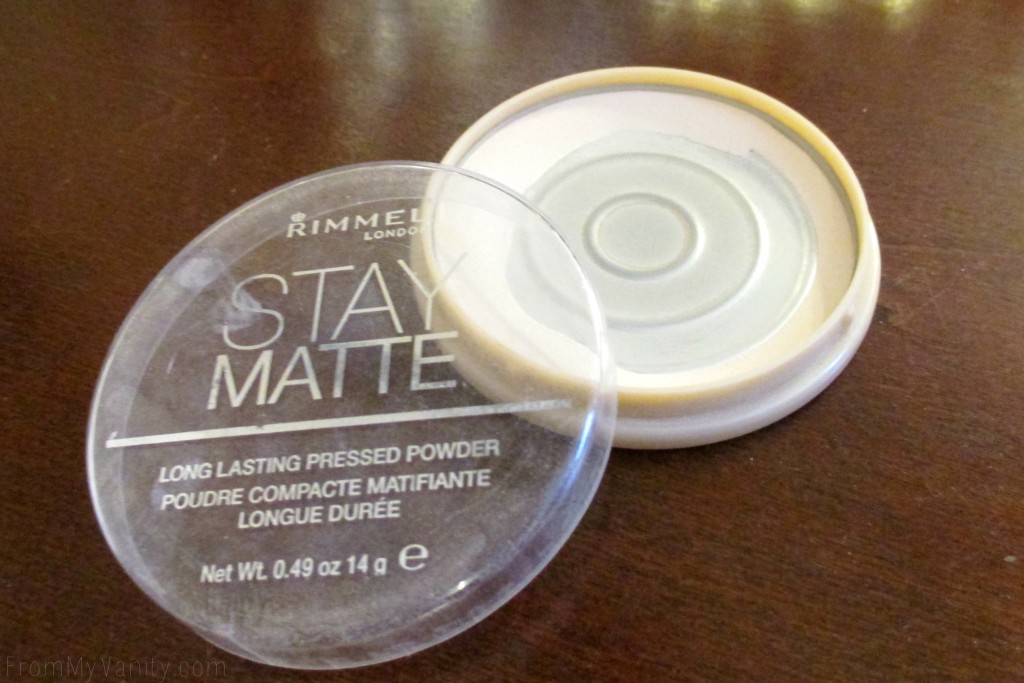 Project Pan: Finish 7 by Spring // Rimmel Stay Matte Powder // #Panning #ProjectPan FromMyVanity.com