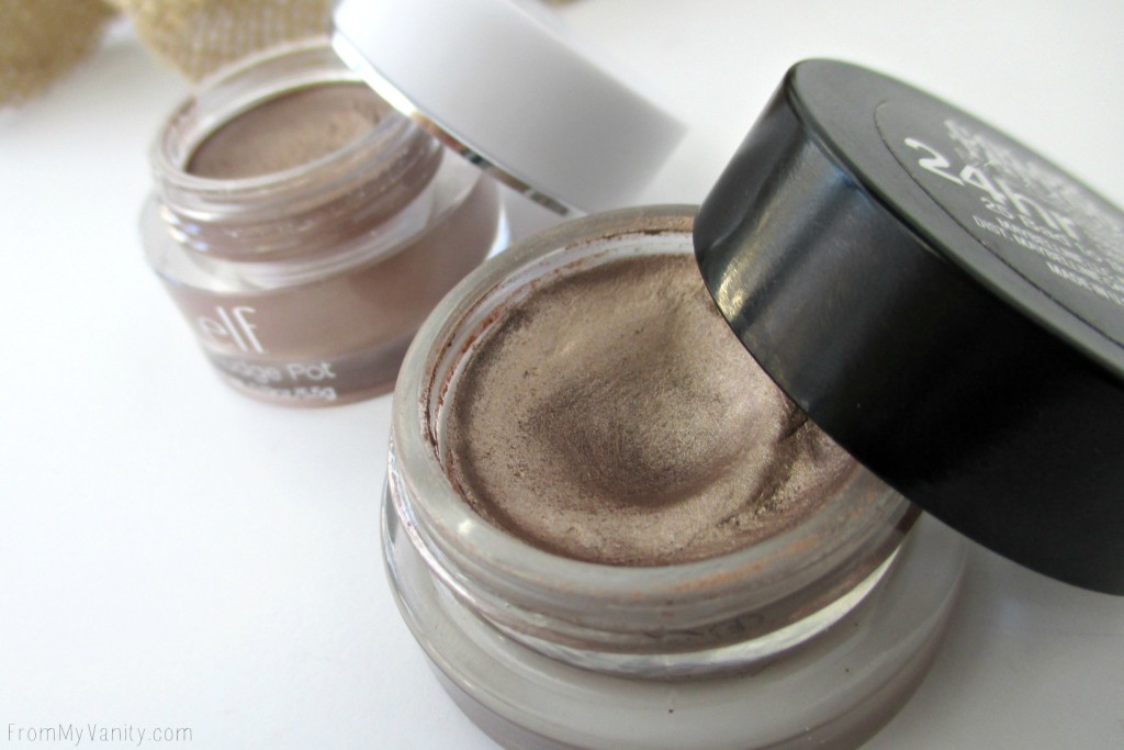 Dupe or Dud // Maybelline Color Tattoo vs ELF Smudge Pot // Bad to the Bronze // Cruisin Chic // Opened // FromMyVanity.com
