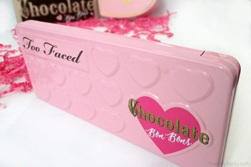 Too Faced Chocolate Bon Bons Palette // Review, Swatches, & Eye Looks // Closed Palette // FromMyVanity.com