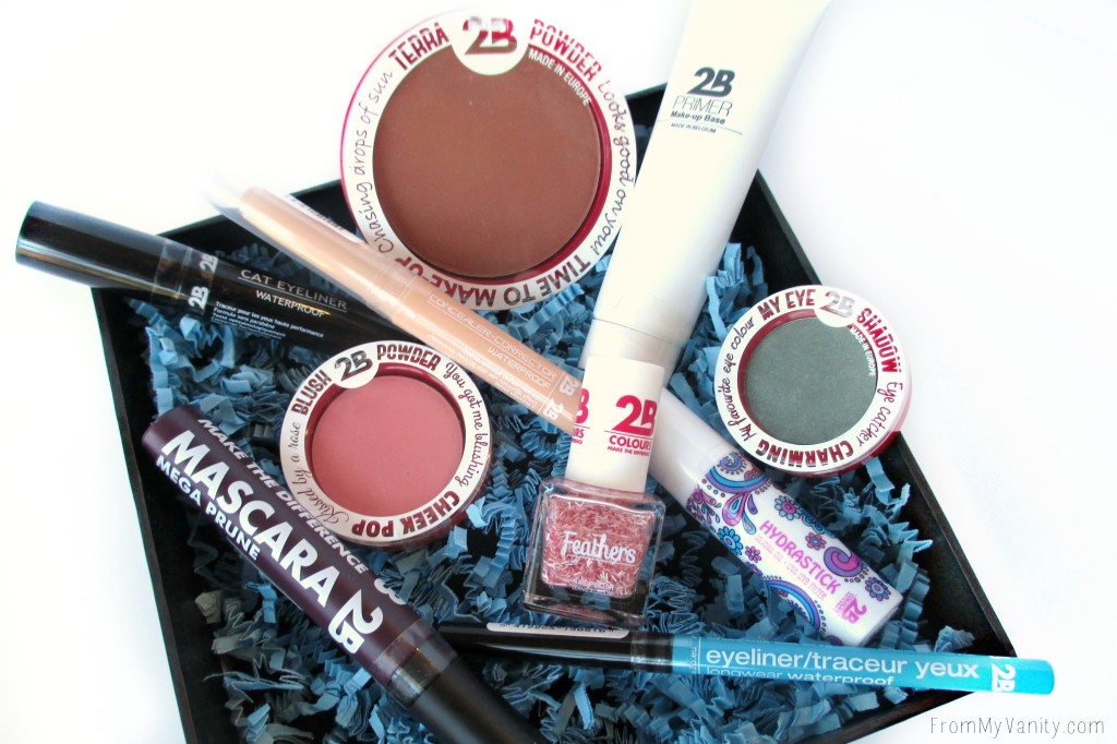 2B Colours box of goodies! #giveaway #beauty #makeup