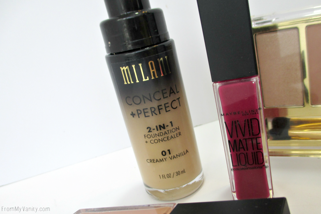 New Products from Milani, NYX Cosmetics, and Maybelline // Conceal + Perfect Foundation + Concealer // #Milani #Maybelline #NYXCosmetics // FromMyVanity.com @LadyKaty92