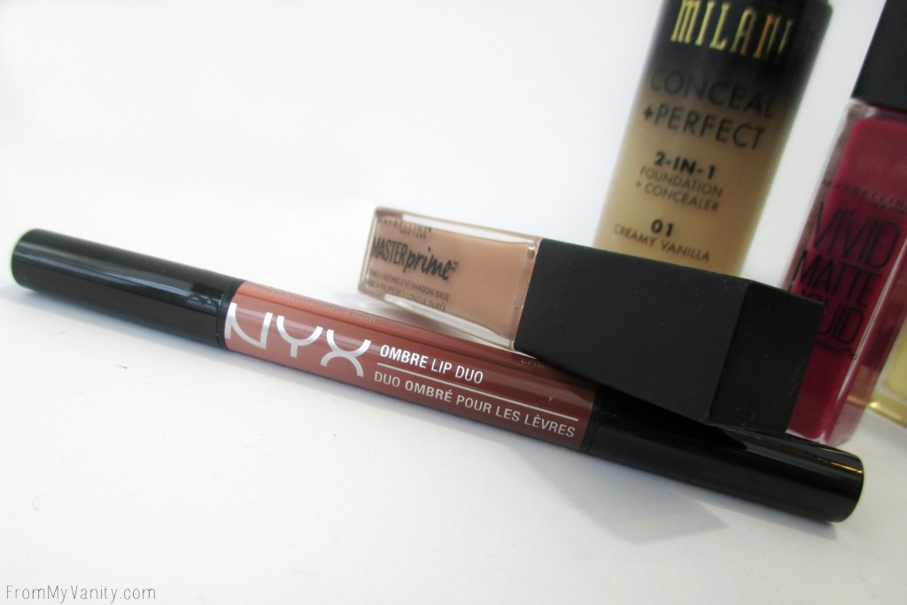 New Products from Milani, NYX Cosmetics, and Maybelline // Ombre Lip Duo in Ginger & Nutmeg // #Milani #Maybelline #NYXCosmetics // FromMyVanity.com @LadyKaty92