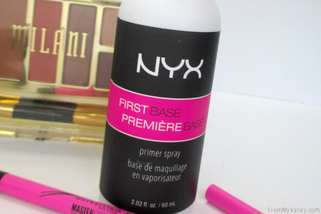 New Products from Milani, NYX Cosmetics, and Maybelline // First Base Primer Spray // #Milani #Maybelline #NYXCosmetics // FromMyVanity.com @LadyKaty92