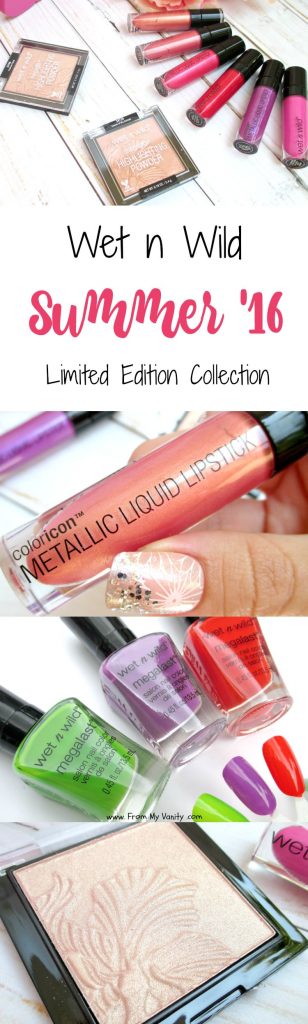 Wet n Wild is killing it with their Summer 2016 collection! Just look at all the fabulous stuff that is popping up in drugstores -- including that precious petals highlighter that everyone is raving about!