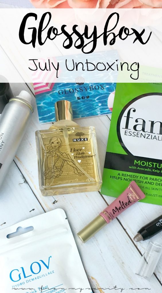 My July Glossybox was really impressive! What did you get in your subscription box??