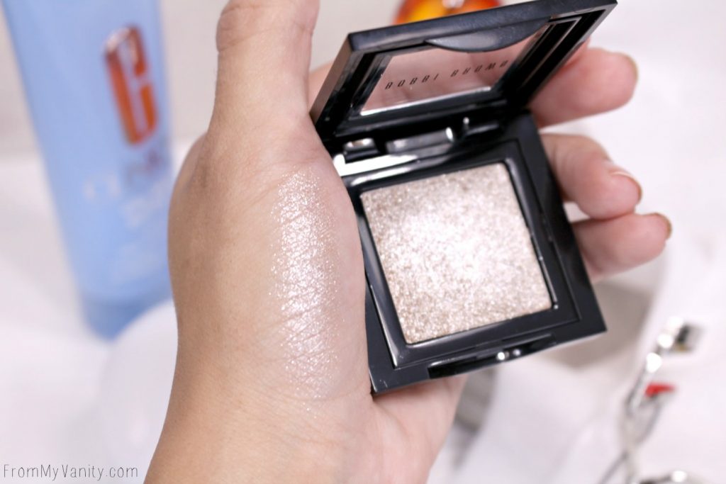 Bobbi Brown's Sparkle Shadow swatched!