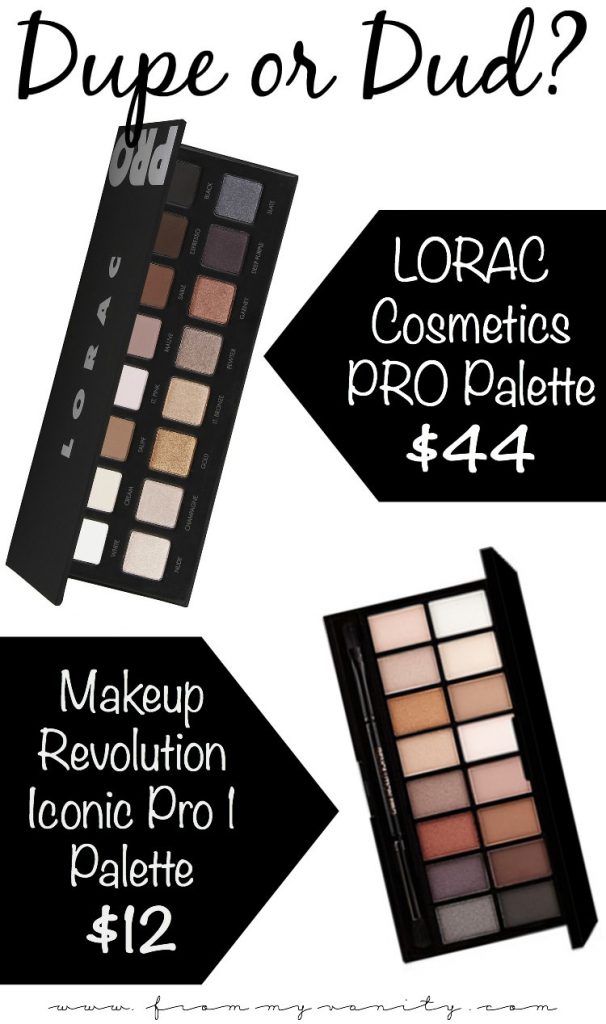 The Makeup Revolution Iconic Pro 1 palette is passed around as a dupe for the LORAC PRO palette...but is it really? The results from this blogger's tests surprised me!
