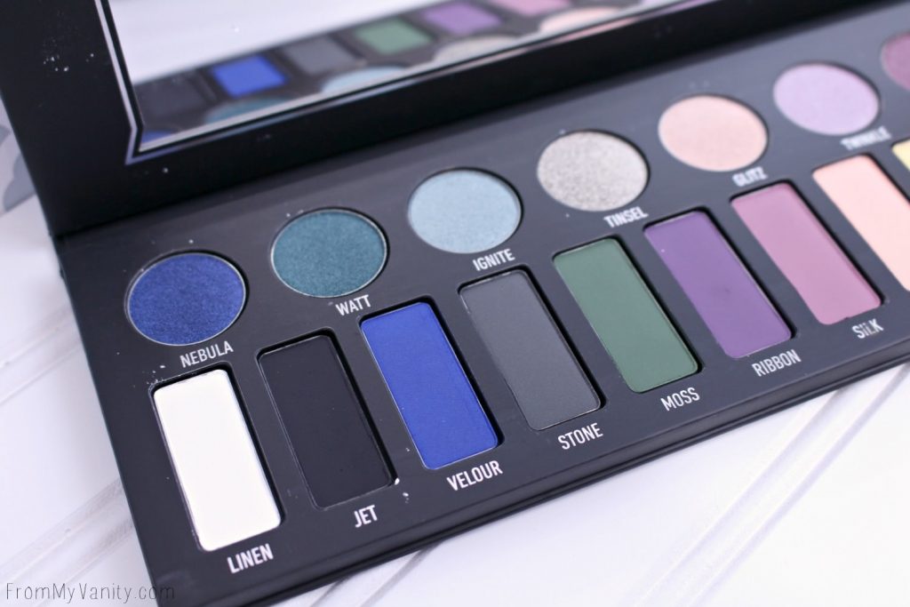 Check out that bright blue in the Kat Von D MetalMatte palette!