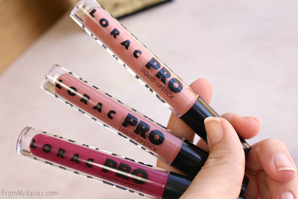 Check out these new LORAC PRO liquid lipsticks -- click for review!
