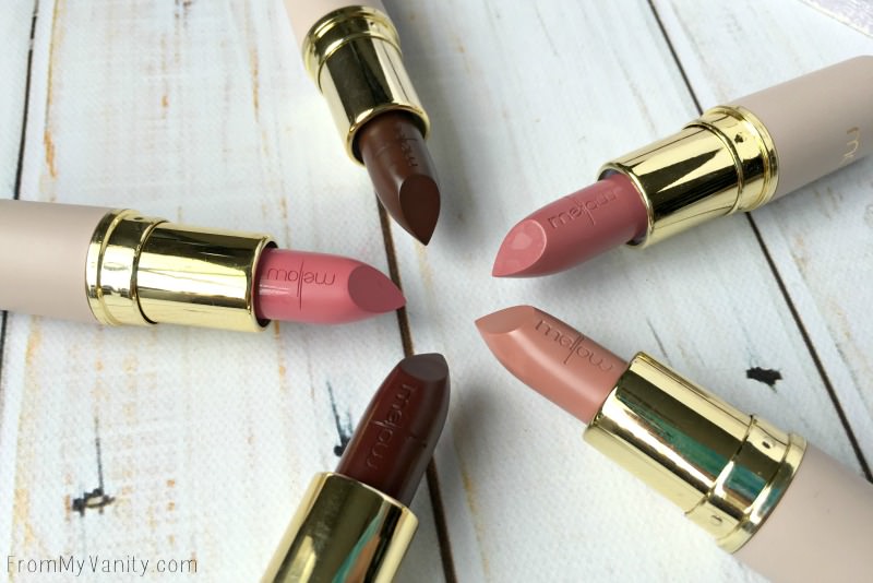 Mellow Cosmetics creamy matte lipsticks are amazing!