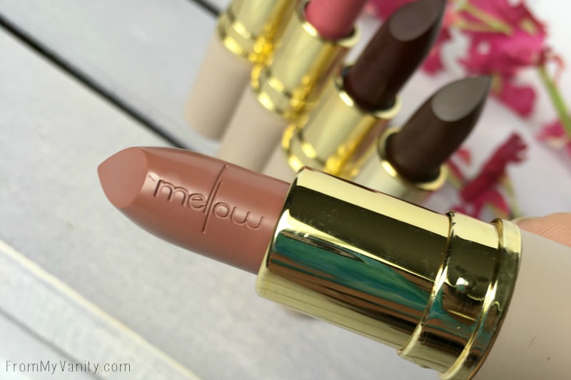 Check out that etching on the Mellow Cosmetics Creamy Matte lipstick!