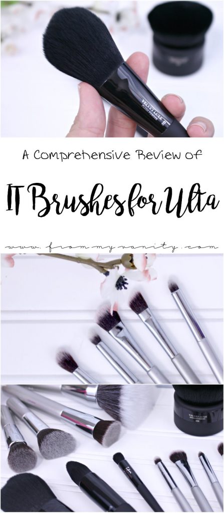 An In-Depth Review of the IT Brushes for ULTA line, available at Ulta Beauty and made by IT Cosmetics! A very informative article!