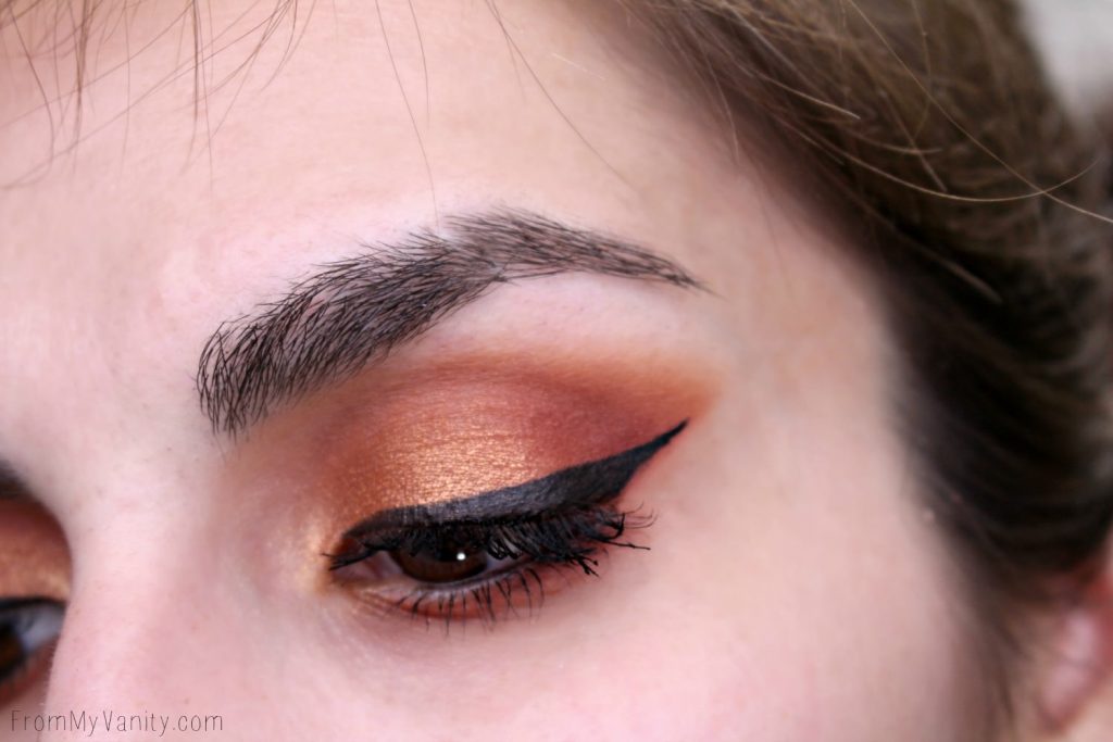 Eye Look using the Makeup Geek Autumn Glow Eyeshadow palette
