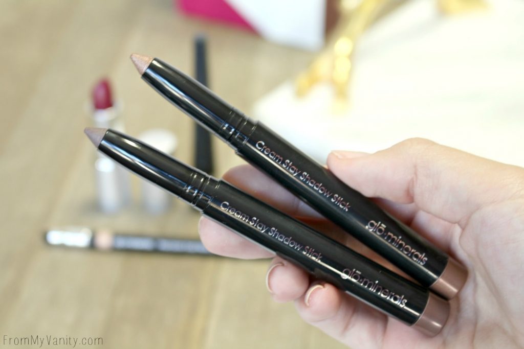 Glo Minerals Bold Pursuit Collection - Cream Stay Shadow Sticks