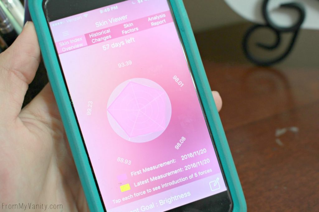 HiMirror has an app that will sync with your smart mirror