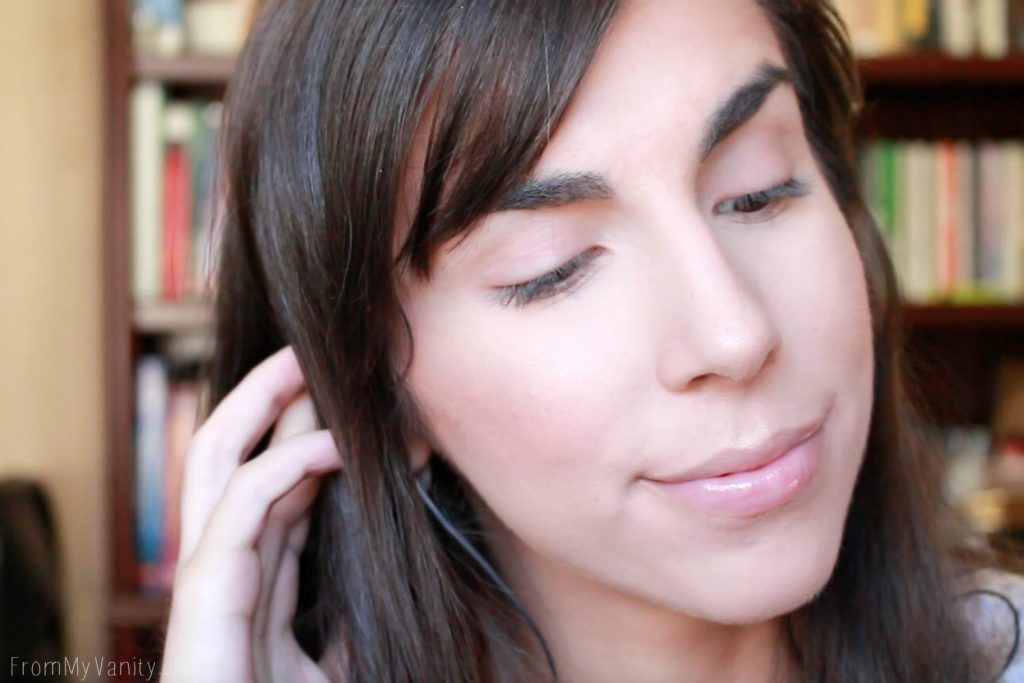 First Impressions of airbrush makeup -- before and after shots!