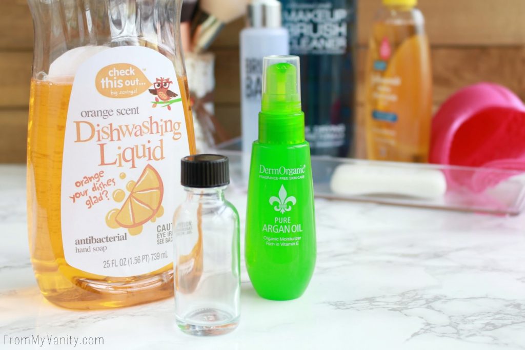 5 Ways to Wash Your Makeup Brushes | DIY Makeup Brush Cleaner | Ingredients 