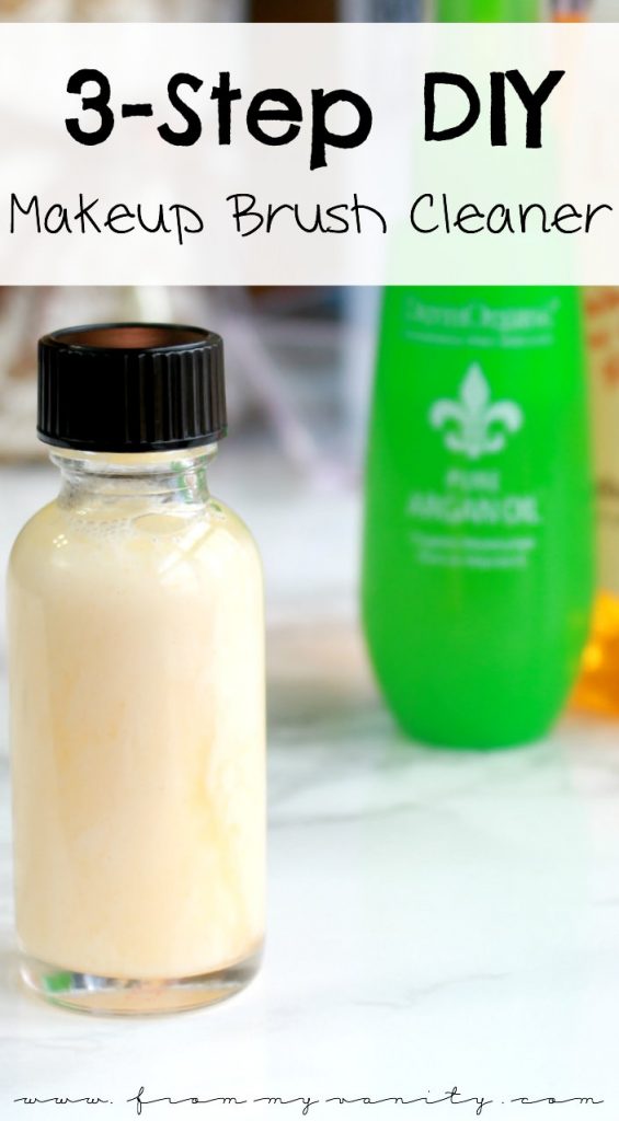 Easy DIY Makup Brush Cleaner | Step by Step Instructions | Cheap Makeup Brush Cleaner