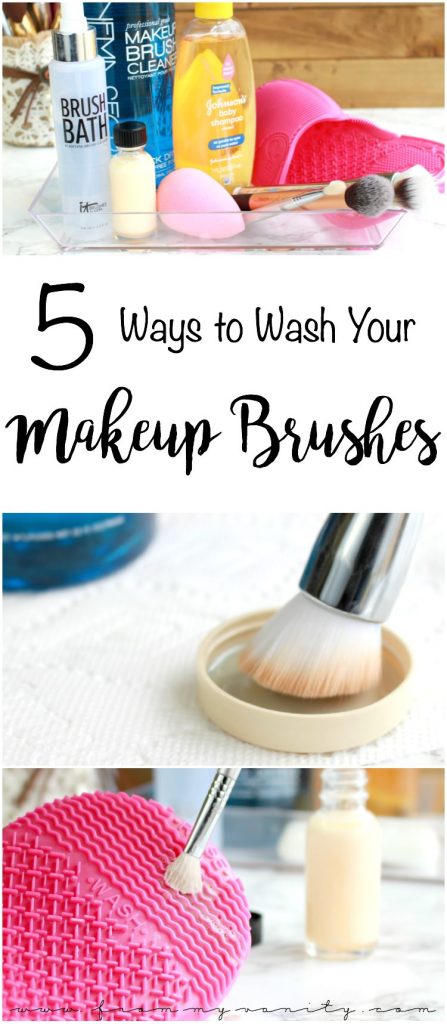 5 Ways to Wash Your Makeup Brushes | Tips & Tricks | Highend, Drugstore, and DIY