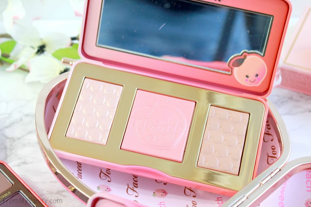 Too Faced Sweet Peach Collection | Sweet Peach Glow Peach-Infused Highlighting Palette | LIMITED EDITION
