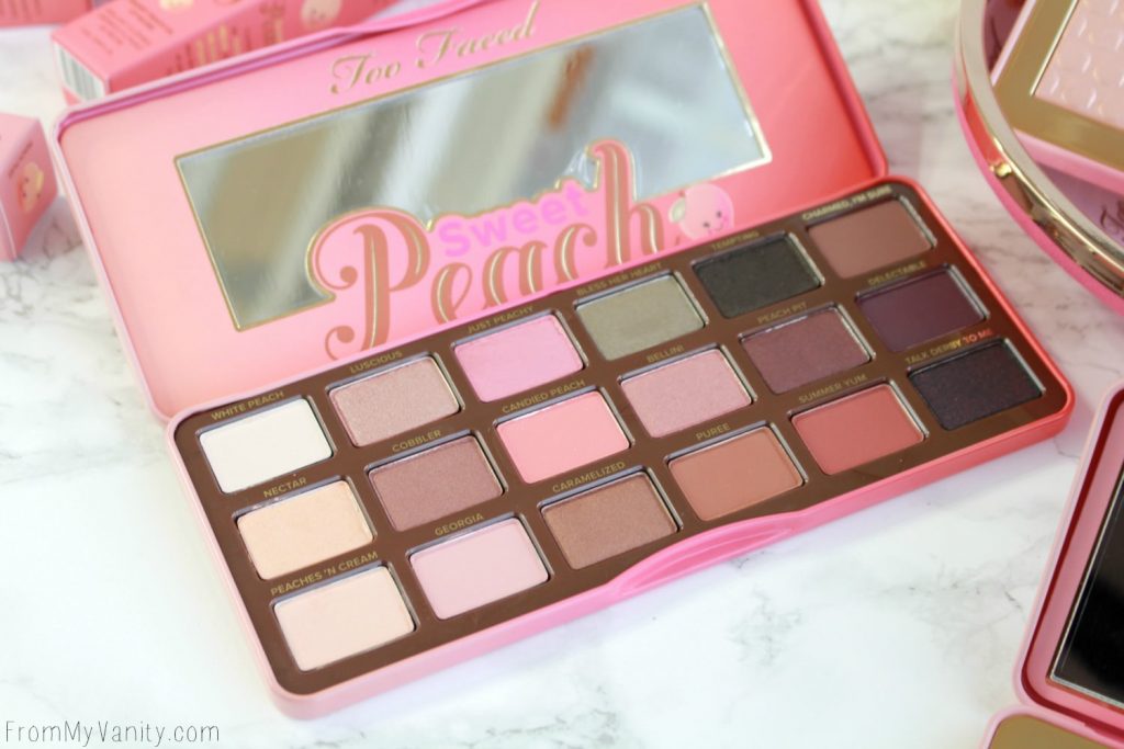 Too Faced Sweet Peach Collection | Sweet Peach Eye Shadow Collection Palette | LIMITED EDITION
