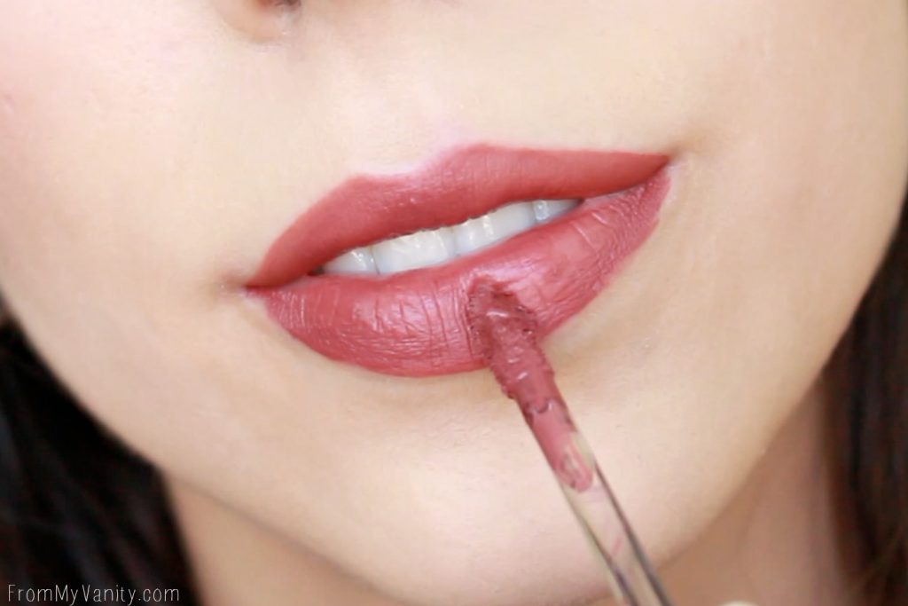 Wet n Wild Liquid Catsuit Matte Lipsticks | Give Me Mocha | Lip Swatch