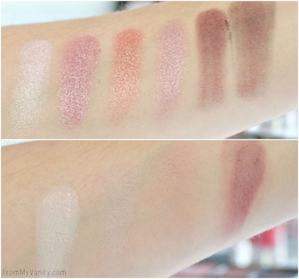 Jesse's Girl Cosmetics | Hits & Misses | Backstage Collection | Natural Nudes | Swatches