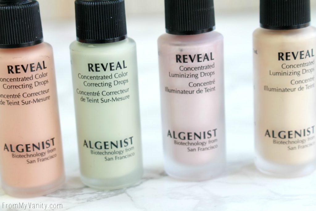 Algenist Reveal Concentrated Drops | The Secret to Natural Makeup? | Concentrated Color Correcting Drops and Concentrated Illuminating Drops