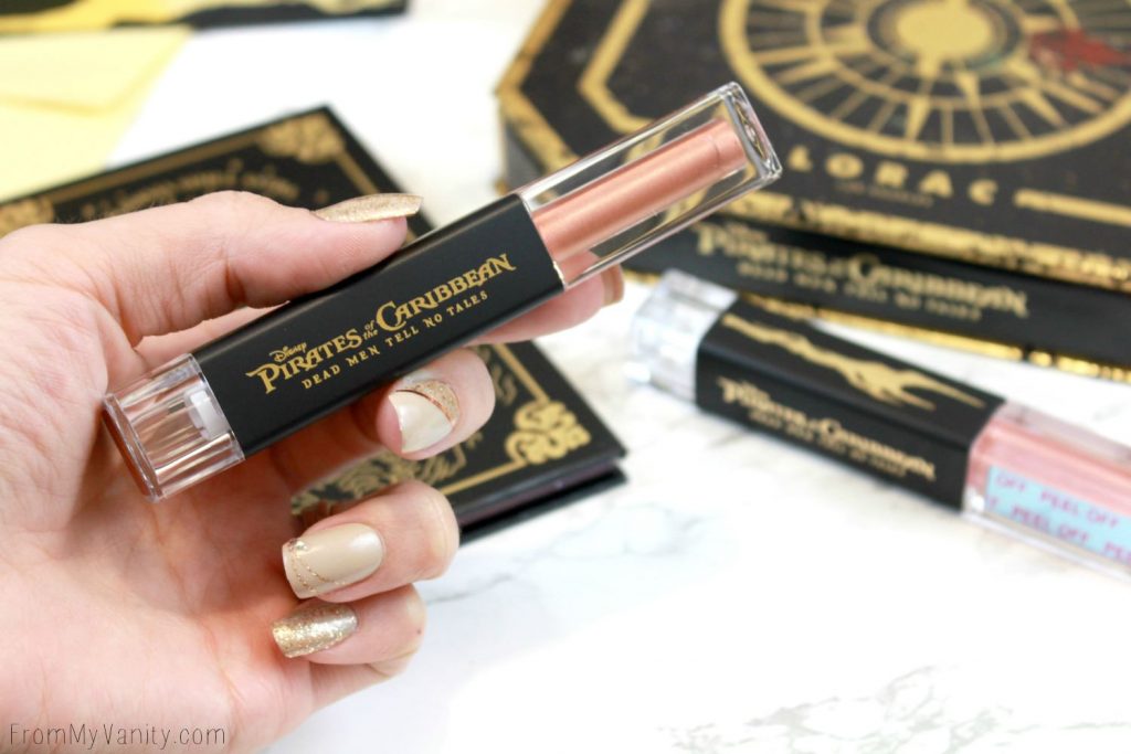 LORAC + Pirates of the Caribbean Collection | Review, Swatches, and Demo | Lipstick/Lipgloss Duo