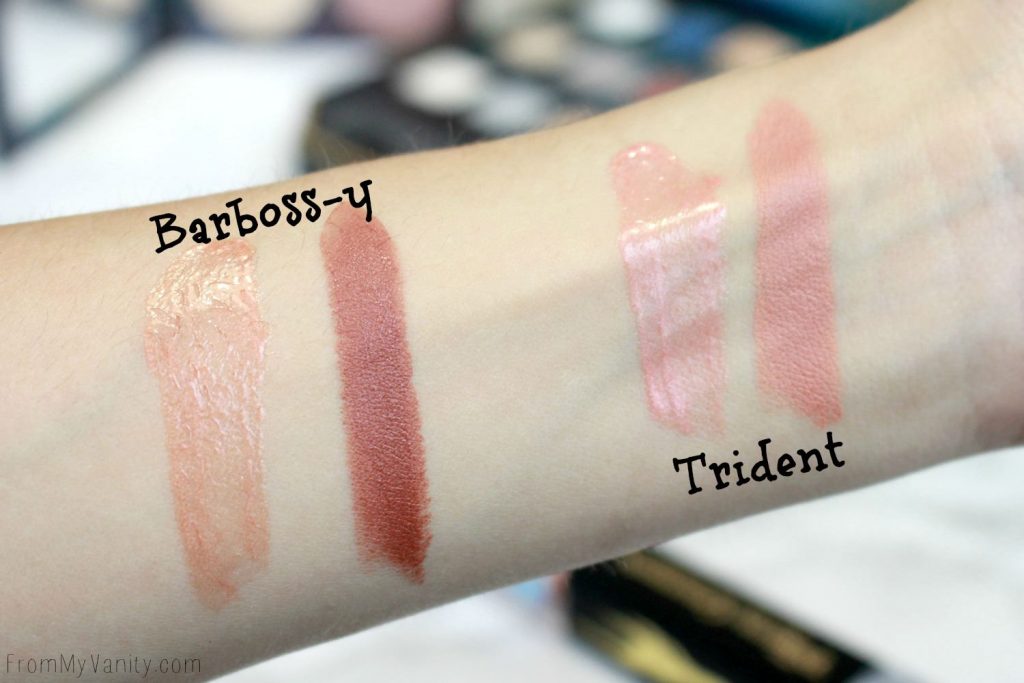 LORAC + Pirates of the Caribbean Collection | Review, Swatches, and Demo | MOD Lip Cream Swatches | Barboss-y | Trident