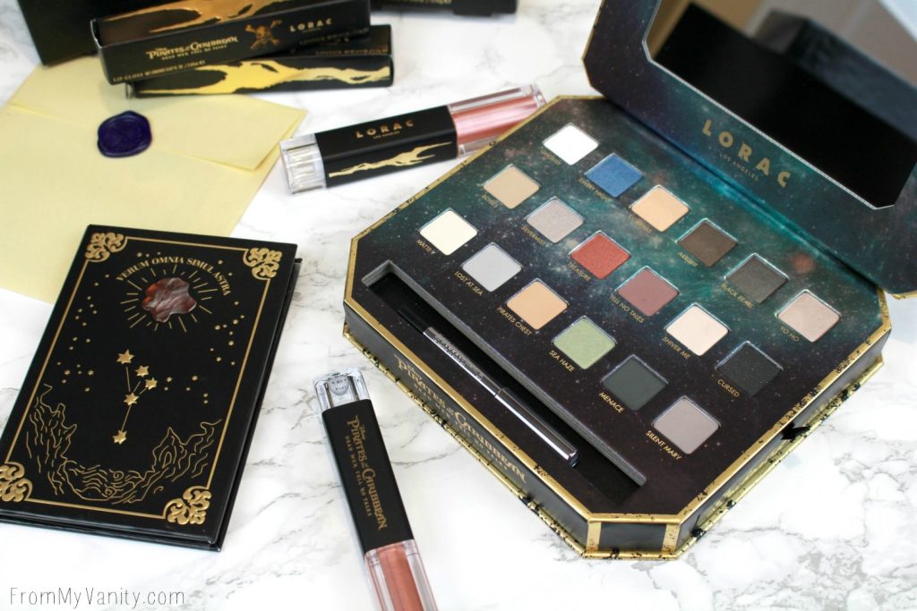 LORAC + Pirates of the Caribbean Collection | Review, Swatches, and Demo | Collection Displayed | LIMITED EDITION