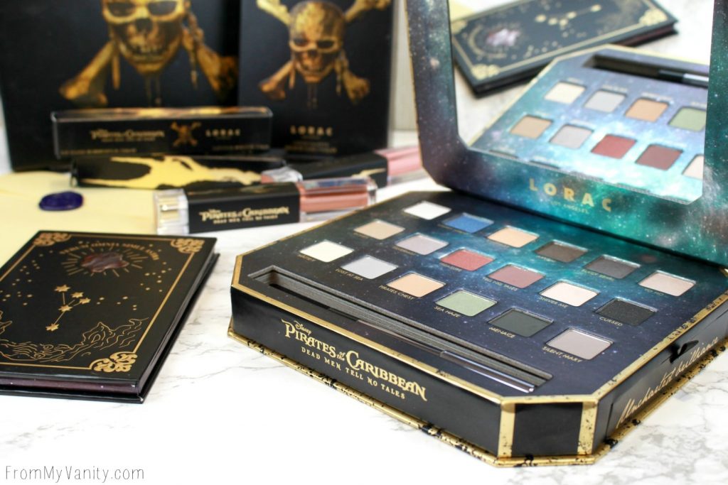 LORAC + Pirates of the Caribbean Collection | Review, Swatches, and Demo | Eyeshadow Palette | Limited Edition