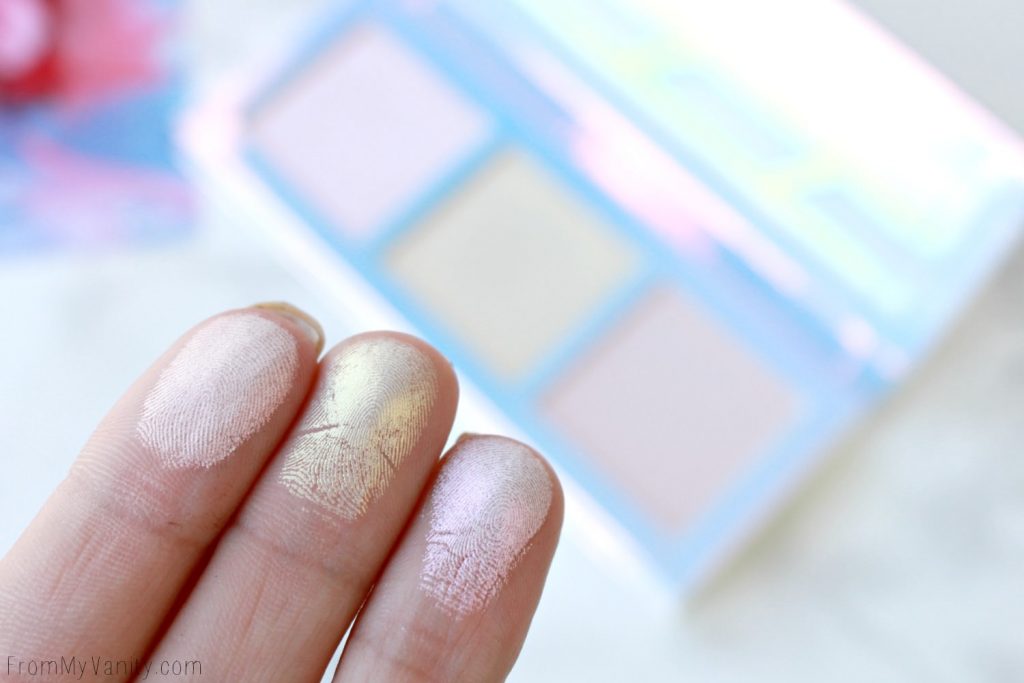 Lime Crime Hi-Lite Opals Palette | Review & Swatches | Finger Swatches