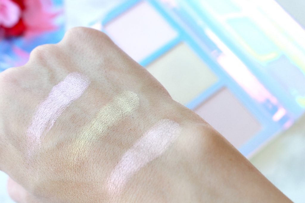 Lime Crime Hi-Lite Opals Palette | Review & Swatches | Finger Swatches