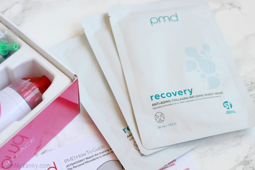 A REAL Beginners Guide To Using Your PMD MicroDerm | Anti Aging Recover Sheet Masks